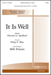 It Is Well SATB choral sheet music cover